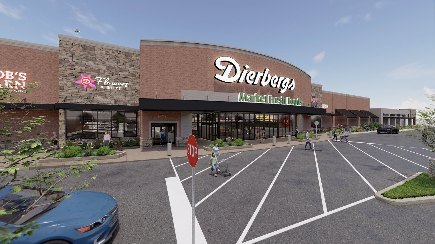 Dierbergs Opens 27th Store On Tuesday March 28th In Crestwood   1520x855 Dierbergs Crestwood Rendering CD Companies 