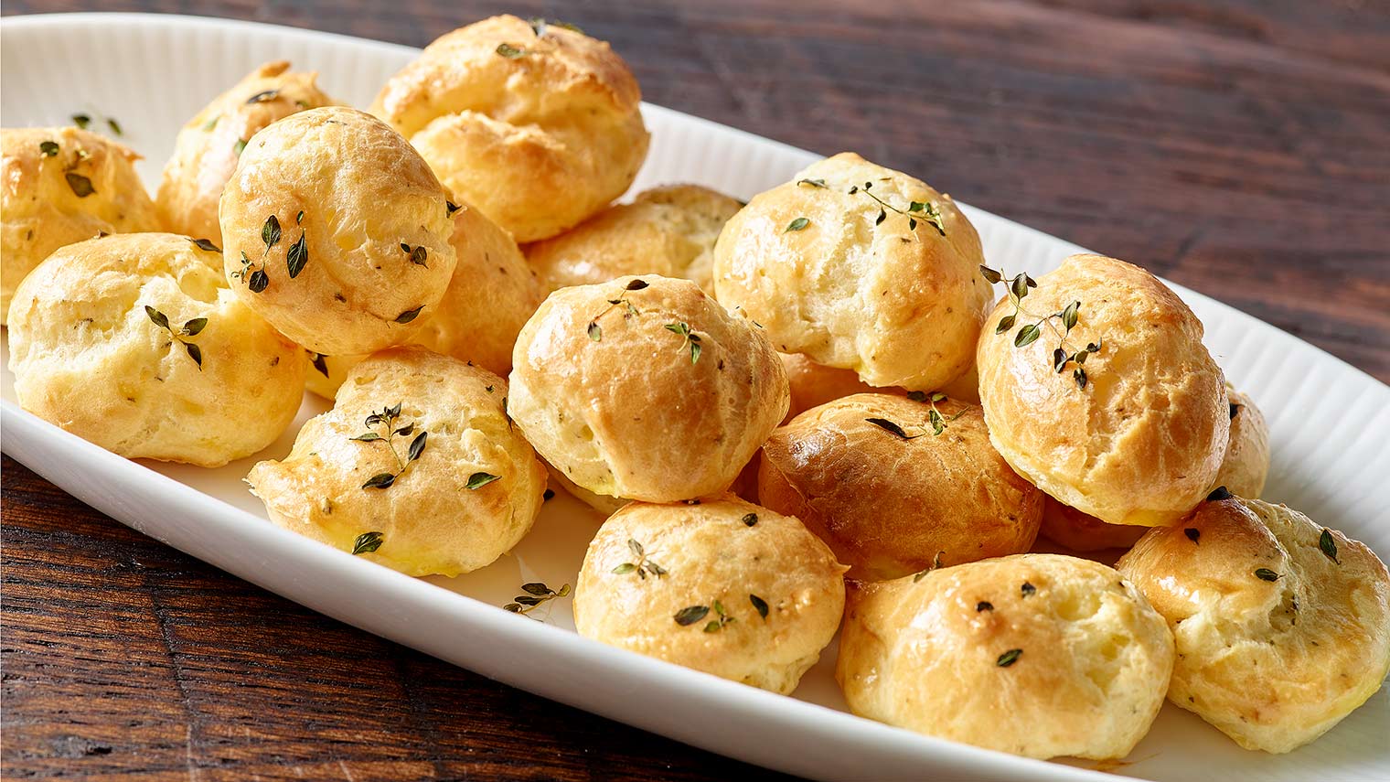 Gruyère Thyme Gougères Recipe | Dierbergs Markets
