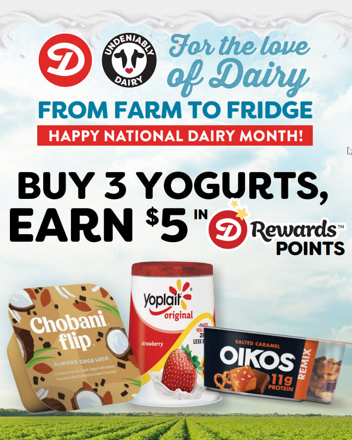 Dierbergs Dairy Month Yogurt Offer Details | Dierbergs Markets