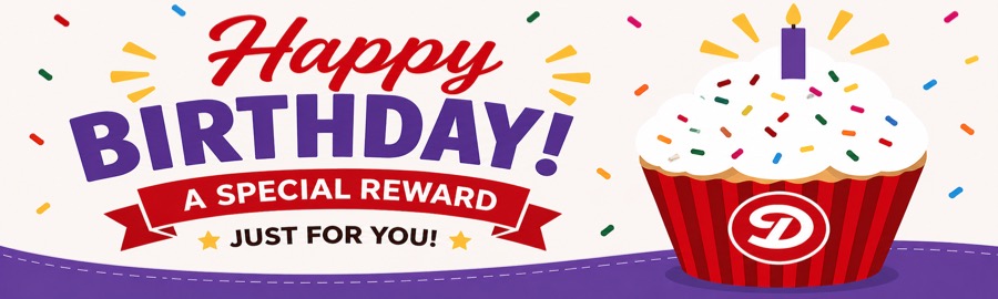Happy Birthday From Dierbergs Rewards. Celebrate with a special birthday perk, just for you!
