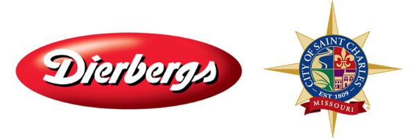 Dierbergs and City of Saint Charles logos
